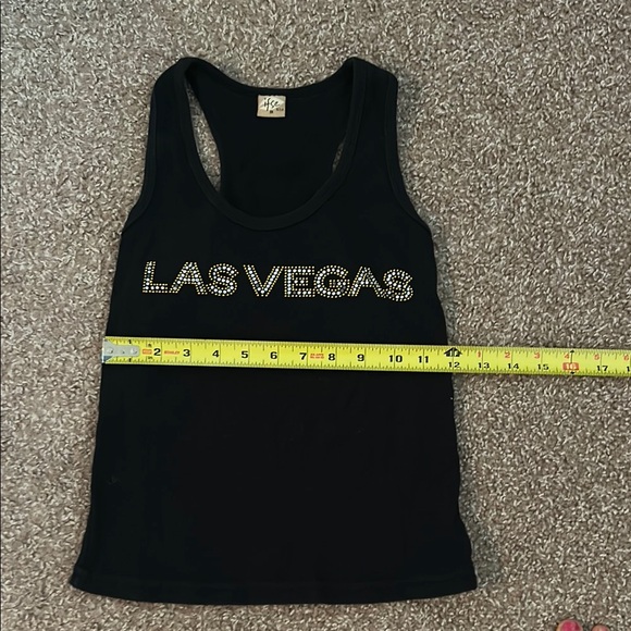 Black Las Vegas Tank Top - Picture 4 of 7